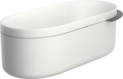 Полиця для ванної Hansgrohe Axor Suite Basins & Bathtub метал шліфований чорний хром 42006340