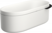 Полиця для ванної Hansgrohe Axor Suite Basins & Bathtub метал матовий чорний 42006670
