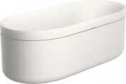 Ванна Hansgrohe Axor Suite Basins & Bathtub из искусственного камня SolidSurface 190х85 см белый/хром 42005000