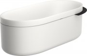 Полочка для ванной Hansgrohe Axor Suite Basins & Bathtub металл матовый черный 42006670