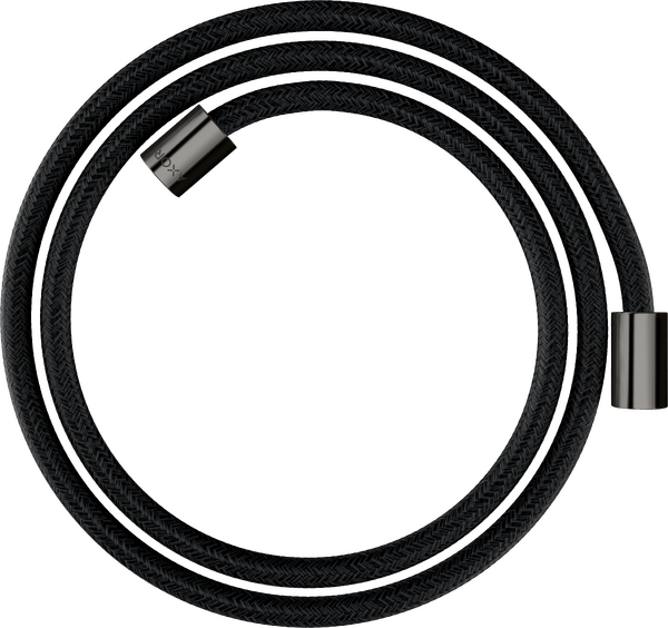 Душовий шланг Hansgrohe Axor ShowerSolutions 1,6 м текстильний полірований чорний хром 28261330