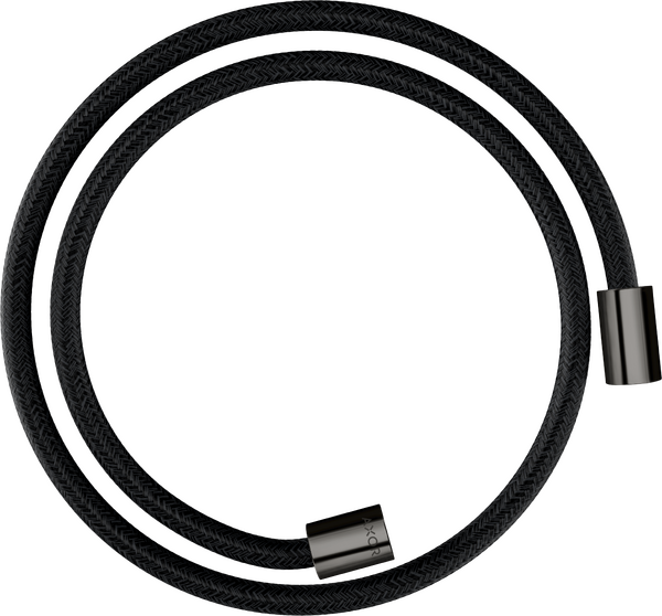 Душевой шланг Hansgrohe Axor ShowerSolutions 1,25 м текстильный полированный черный хром 28228330