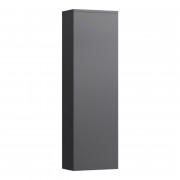 Пенал для ванної Laufen Kartell 40x27x130 см петлі зліва МДФ темно-сірий H4082810336421
