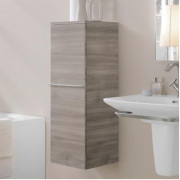 Пенал для ванної кімнати Laufen Case середній 35x33,5x100 см петлі зліва МДФ світлий дуб H4020110755191