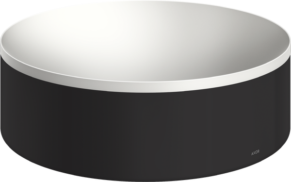 Раковина для ванной Hansgrohe Axor Suite Basins & Bathtub Ø30 см SolidSurface/металл матовый черный 42000670