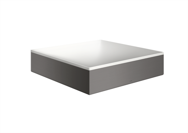 Раковина для ванной Hansgrohe Axor Suite Basins & Bathtub 40х40 см SolidSurface/металл шлифованный черный хром 42003340