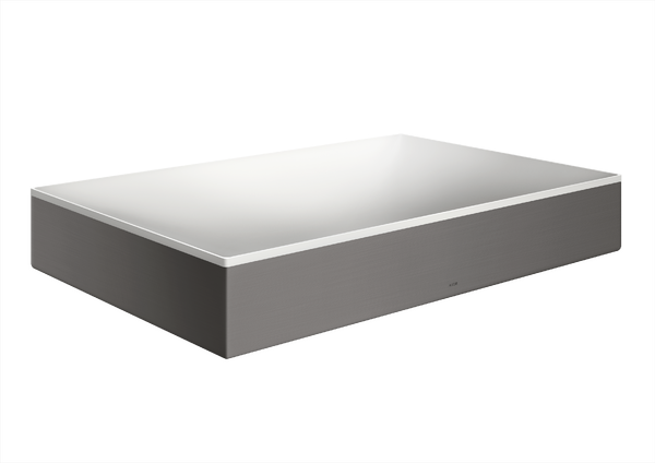 Раковина для ванної Hansgrohe Axor Suite Basins & Bathtub 60х40 см SolidSurface/метал шліфований чорний хром 42004340