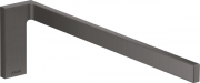 Тримач для рушників Hansgrohe Axor Universal Rectangular шліфований чорний хром 42626340