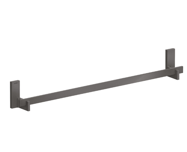 Тримач для рушників Hansgrohe Axor Universal Rectangular 800 мм чорний шліфований хром 42683340