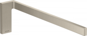 Держатель для полотенец Hansgrohe Axor Universal Rectangular шлифованный никель 42626820