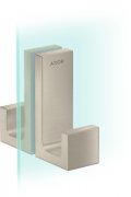 Ручка дляя душевой двери Hansgrohe Axor Universal Rectangular шлифованный никель 42639820