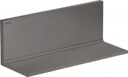 Полочка для ванной Hansgrohe Axor Universal Rectangular 300 мм шлифованный черный хром 42644340