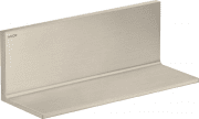 Полочка для ванной Hansgrohe Axor Universal Rectangular 300 мм шлифованный никель 42644820