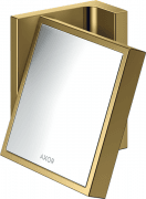 Зеркало для бритья Hansgrohe Axor Universal Rectangular 1,7-кратное увеличение полированное золото 42649990