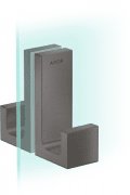 Ручка для душових дверей Hansgrohe Axor Universal Rectangular шліфований чорний хром 42639340
