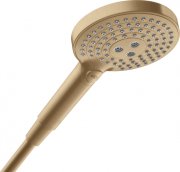 Душевая лейка Hansgrohe Axor ShowerSolutions  Ø120 мм 3 режима шлифованная бронза 26050140