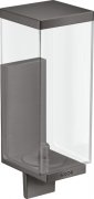 Диспенсер для жидкого мыла Hansgrohe Axor Universal Rectangular 600 мл металл/пластик шлифованный черный хром 42610340