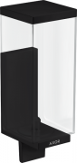 Диспенсер для жидкого мыла Hansgrohe Axor Universal Rectangular 600 мл металл/пластик матовый черный 42610670