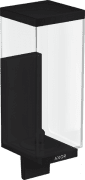 Диспенсер для жидкого мыла Hansgrohe Axor Universal Rectangular 600 мл металл/пластик матовый черный 42610670