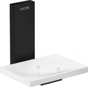 Мыльница для ванной Hansgrohe Axor Universal Rectangular металл/стекло матовый черный 42605670