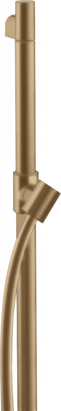 Душова штанга Hansgrohe Axor Starck 98,5 см зі шлангом шліфована бронза 27830140