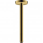Потолочное подсоединение Hansgrohe Axor ShowerSolutions 300 мм полированное золото 26433990