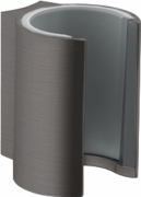 Утримувач ручного душу Hansgrohe Axor Starck шліфований чорний хром 27515340