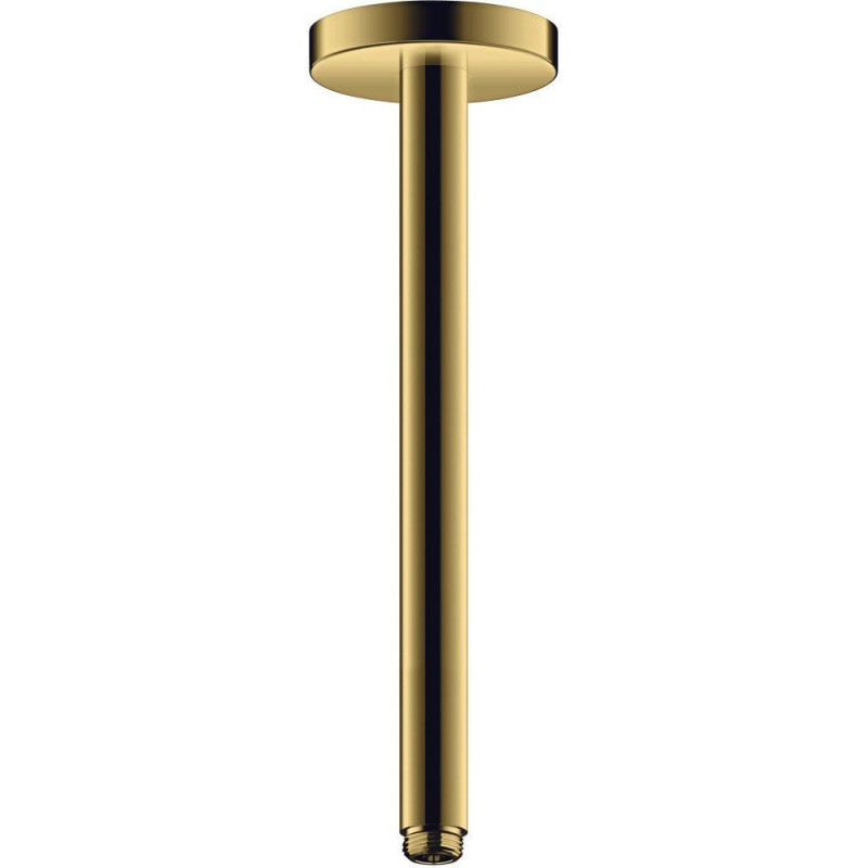 Стельове приєднання Hansgrohe Axor ShowerSolutions 300 мм поліроване золото 26433990