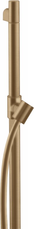 Душевая штанга Hansgrohe Axor Starck 98,5 см со шлангом шлифованная бронза 27830140
