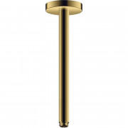 Потолочное подсоединение Hansgrohe Axor ShowerSolutions 300 мм полированное золото 26433990