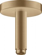 Потолочное подсоединение Hansgrohe Axor ShowerSolutions 100 мм шлифованная бронза 26432140