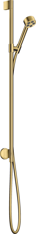Ручний душ на штанзі Hansgrohe Axor One 75 мм 1 режим EcoSmart поліроване золото 48791990