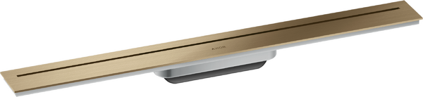 Желоб водосточный Hansgrohe Axor Drain 700 мм шлифованная бронза 42520140