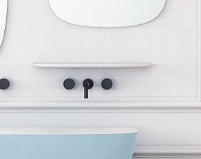 Полочка для ванной Kolpa San Milo 695х200 мм белый 591630