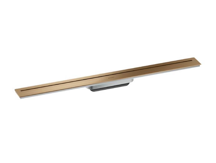 Жолоб водостічний Hansgrohe Axor Drain 900 мм шліфована бронза 42522140