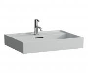 Раковина для ванної Laufen Kartell 80х46 см з 1 отвором шліфована кераміка сірий матовий H8163367591041