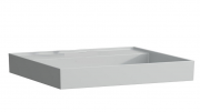 Раковина для ванної Laufen Kartell 80х46 см без отворів шліфована кераміка сірий матовий H8163367591121