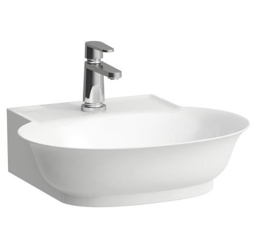 Раковина для ванной Laufen The New Classic 50х45 см с 1 отверстием шлифованная керамика белый матовый H8168527571111