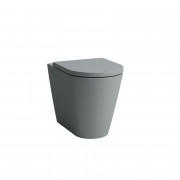 Унитаз напольный Laufen Kartell безободковый 37х56 см санитарная керамика графит матовый H8233377580001