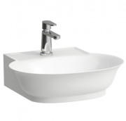 Раковина для ванной Laufen The New Classic 50х45 см с 1 отверстием шлифованная керамика белый с покрытием LCC H8168524001111
