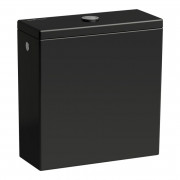 Зливний бачок для унітазу-компакту Laufen Kartell санітарна кераміка чорний глянсовий H8293320209721