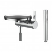 Змішувач для душу прихованого монтажу Laufen Kartell з душовим гарнітуром хром H3313390041411