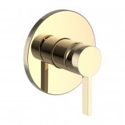 Змішувач для душу прихованого монтажу Laufen Kartell одноважільний золото з PVD-покриттям H3313360010001