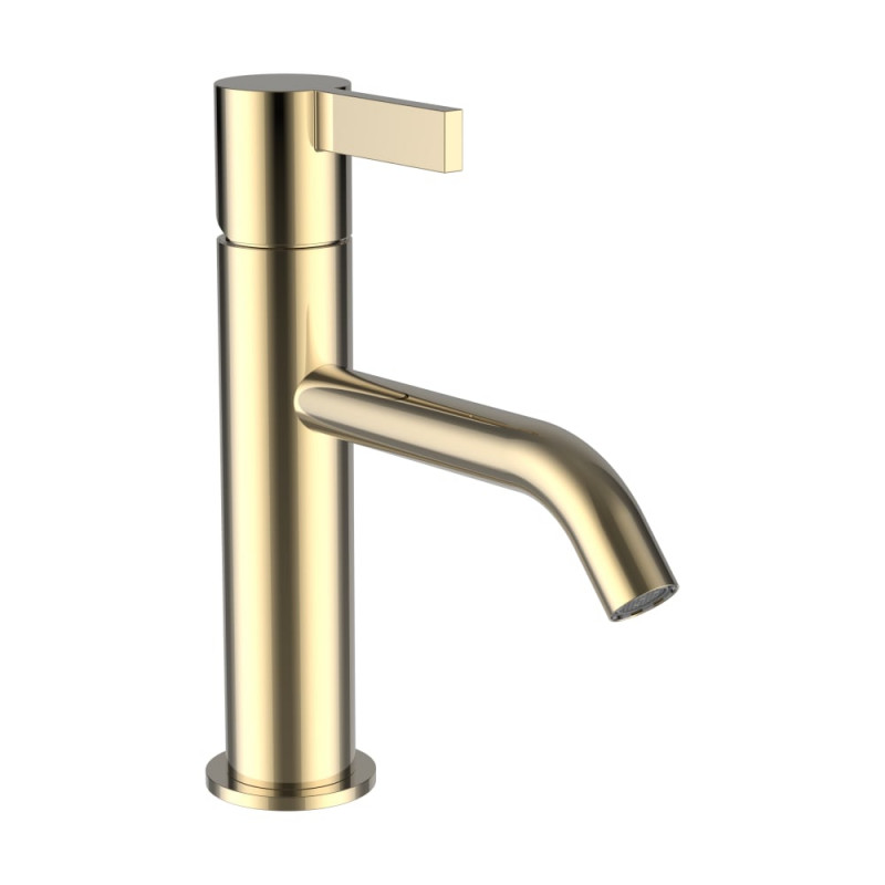Змішувач для раковини Laufen Kartell одноважільний золото з PVD-покриттям H3113310011201