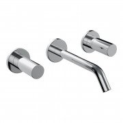 Смеситель для раковины Laufen Kartell настенный на 3 отверстия хром H3123360041201
