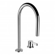 Змішувач для раковини Laufen Kartell одноважільний на 2 отвори хром H3113320042201