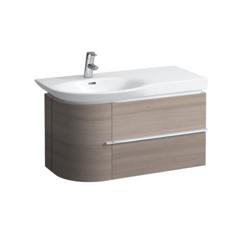 Тумба под раковину Laufen Case подвесная 84,1х37,4 см петли слева МДФ светлый дуб H4015320755191