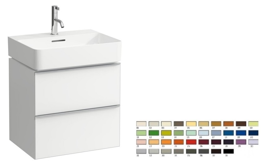 Тумба под раковину Laufen Space подвесная 53,5х40,8 см HPL цвет на выбор H4101221609991