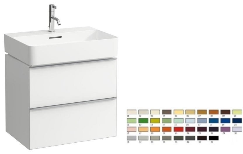 Тумба під раковину Laufen Space підвісна 58,4х40,8 см HPL колір на вибір H4101421609991