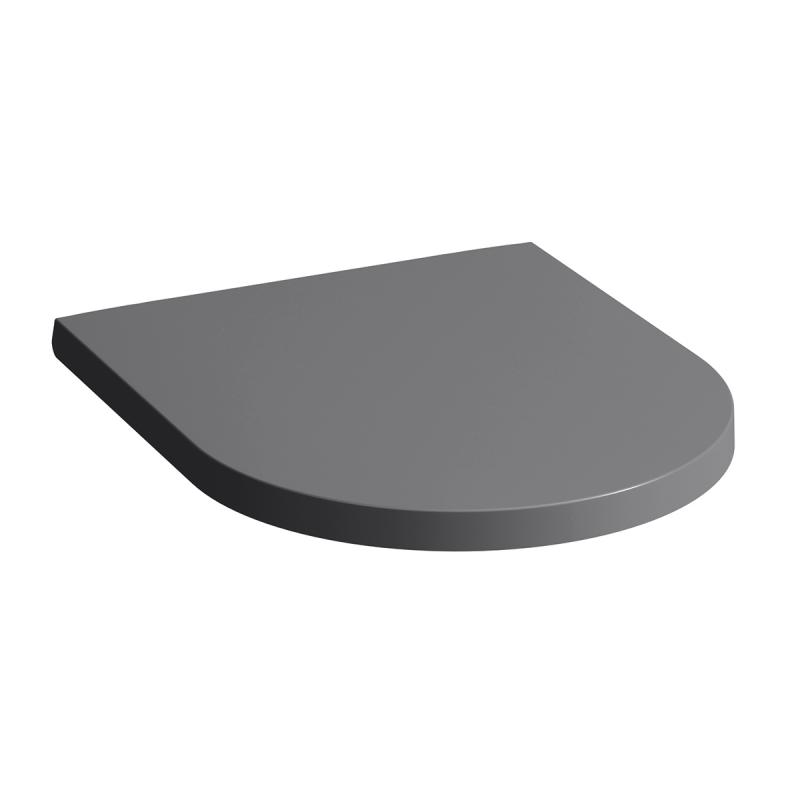 Сидіння з унітазною кришкою Laufen Kartell soft-close дюропласт графіт матовий H8913337580001